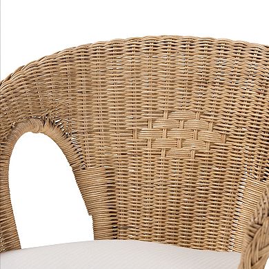 bali & pari Abbey Natural Rattan Dining Chair