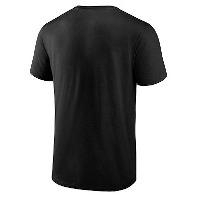 Men's Black Carolina Panthers Best Dad T-Shirt