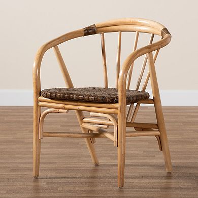 bali & pari Kyoto Natural Rattan Dining Chair