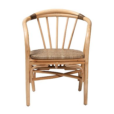 bali & pari Kyoto Natural Rattan Dining Chair