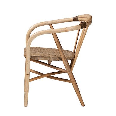 bali & pari Kyoto Natural Rattan Dining Chair