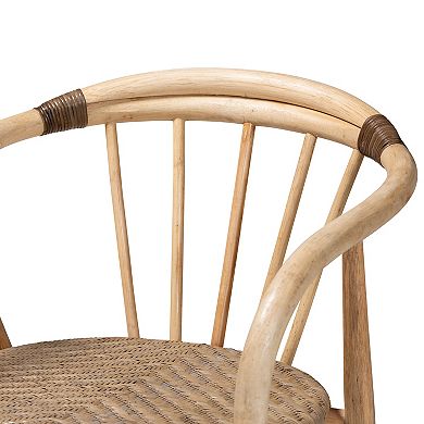 bali & pari Kyoto Natural Rattan Dining Chair