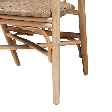 bali & pari Kyoto Natural Rattan Dining Chair