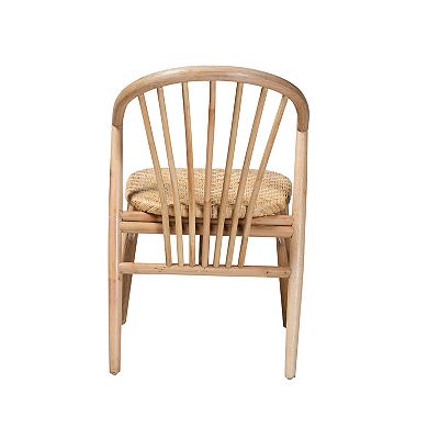 bali & pari Kobe Natural Rattan Dining Chair