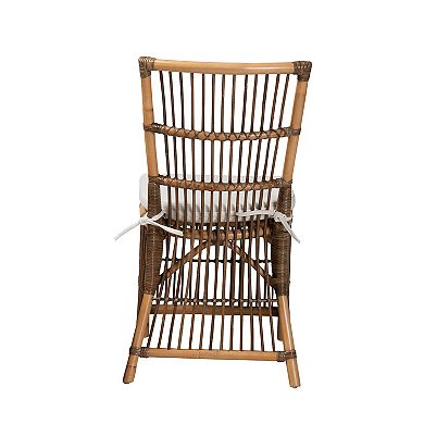 bali & pari Kim Natural Rattan Dining Chair