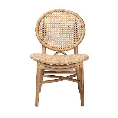 bali & pari Osaka Natural Rattan Dining Chair