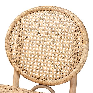 bali & pari Osaka Natural Rattan Dining Chair