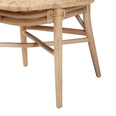 bali & pari Osaka Natural Rattan Dining Chair