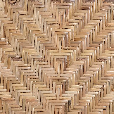 bali & pari Parthenia Natural Rattan Dining Chair