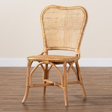 bali & pari Irene Natural Rattan Dining Chair