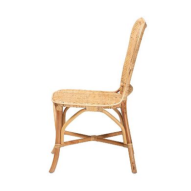 bali & pari Irene Natural Rattan Dining Chair