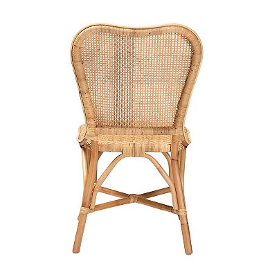 bali & pari Irene Natural Rattan Dining Chair