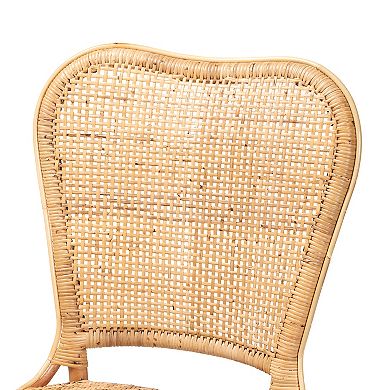 bali & pari Irene Natural Rattan Dining Chair