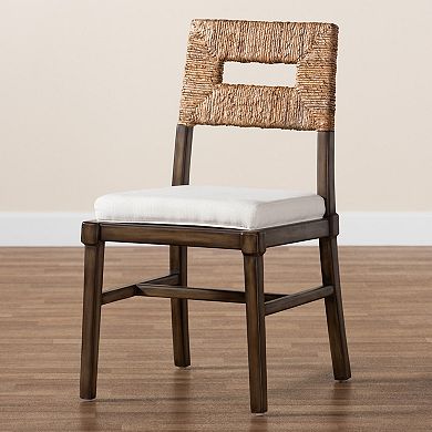 bali & pari Porsha Natural Seagrass Dining Chair