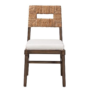 bali & pari Porsha Natural Seagrass Dining Chair