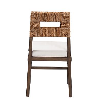 bali & pari Porsha Natural Seagrass Dining Chair