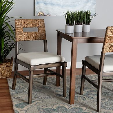 bali & pari Porsha Natural Seagrass Dining Chair