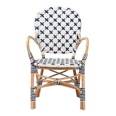 bali & pari Bryson Rattan Bistro Chair