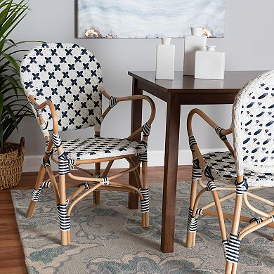 bali & pari Bryson Rattan Bistro Chair