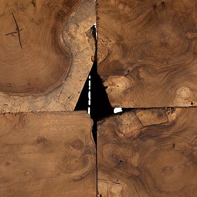 bali & pari Eldora Natural Teak Root End Table