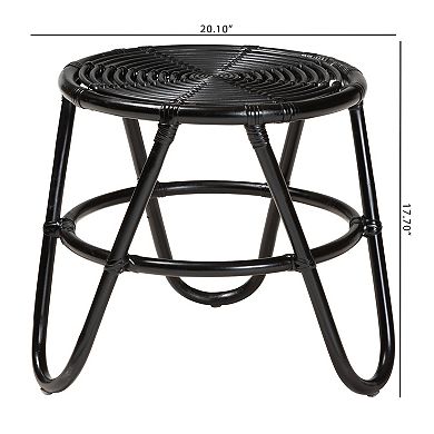 bali & pari Pertessa Rattan End Table