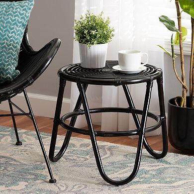 bali & pari Pertessa Rattan End Table