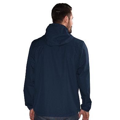 Men's G-III Sports by Carl Banks Navy Seattle Mariners Double Play Full-Zip Hoodie Jacket