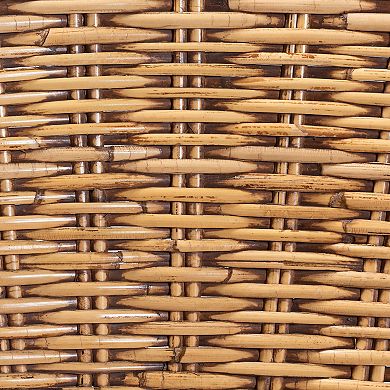 bali & pari Neola Natural Rattan Bar Stool