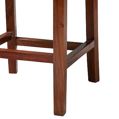 bali & pari Racquel Natural Rattan Counter Stool