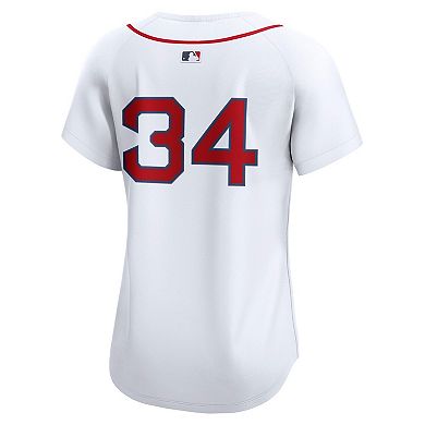 Women's Nike David Ortiz White Boston Red Sox Home Retired Limited Jersey