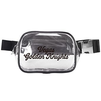 Vegas Golden Knights Clear Belt Bag