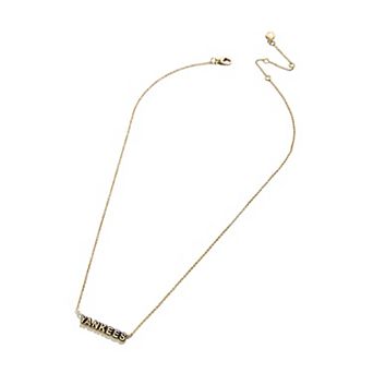 WEAR by Erin Andrews New York Yankees Delicate Enamel Necklace