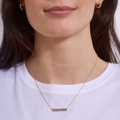 WEAR by Erin Andrews New York Yankees Delicate Enamel Necklace