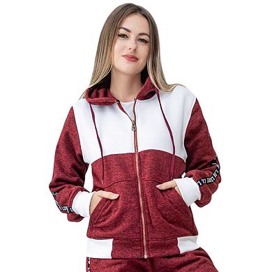 Women’s Soft Fleece Love Stripe Sweatsuit