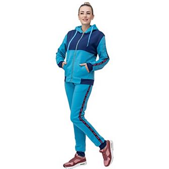 Women’s Soft Fleece Love Stripe Sweatsuit