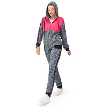 Women’s Soft Fleece Love Stripe Sweatsuit