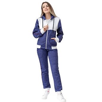 Women’s Soft Fleece Love Stripe Sweatsuit