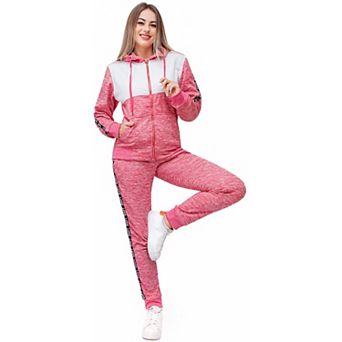 Women’s Soft Fleece Love Stripe Sweatsuit