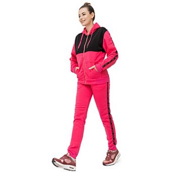 Women’s Soft Fleece Love Stripe Sweatsuit