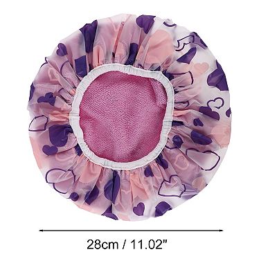 1 Pc Women Reusable Shower Cap for Bathroom Business Travel