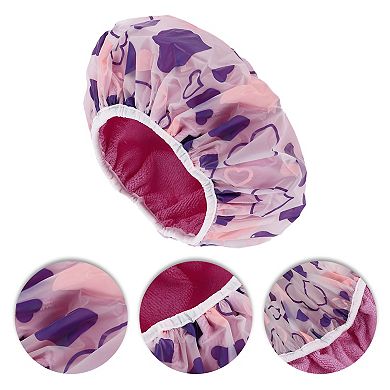 1 Pc Women Reusable Shower Cap for Bathroom Business Travel