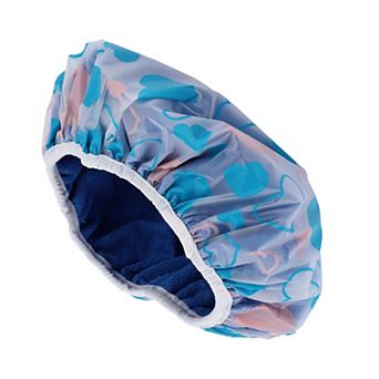 1 pc Women Reusable Shower Cap for Bathroom Business Travel