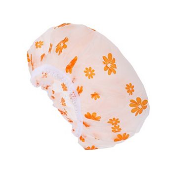 1 pc Women Lightweight Shower Cap for Bathroom Business Travel