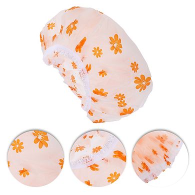 1 Pc Women Lightweight Shower Cap for Bathroom Business Travel