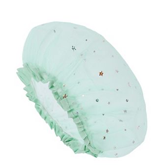 1 pc Women Portable Shower Cap for Bathroom Business Travel