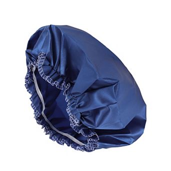 1 pc Women Waterproof Shower Cap for Bathroom Business Travel