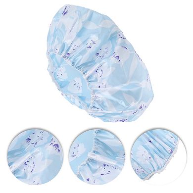 1 Pc Women Durable Shower Hair Cap for Bathroom Business Travel