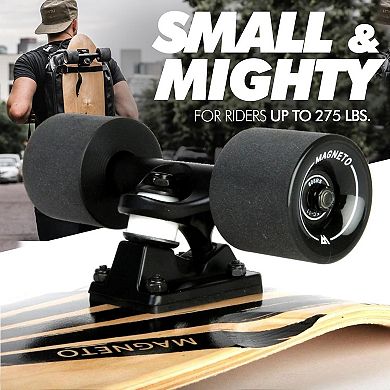 Complete Skateboard 27.5" x 7.5" Canadian Maple Wood Double Kick Concave Deck