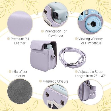 Fujifilm Instax Instant Camera Case Bag Cover, Adjustable Strap