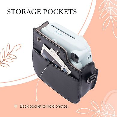 Fujifilm Instax Instant Camera Case Bag Cover, Adjustable Strap